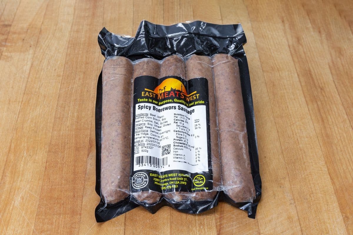 Beef Boerewors (Spicy) (Pack of 5) (580 g)