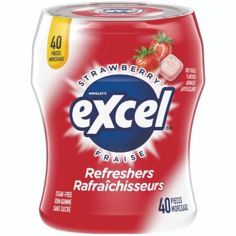 Excel Refreshers Strawberry 40pc