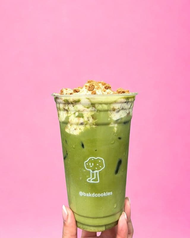 Biscoff Banana Pudding Matcha
