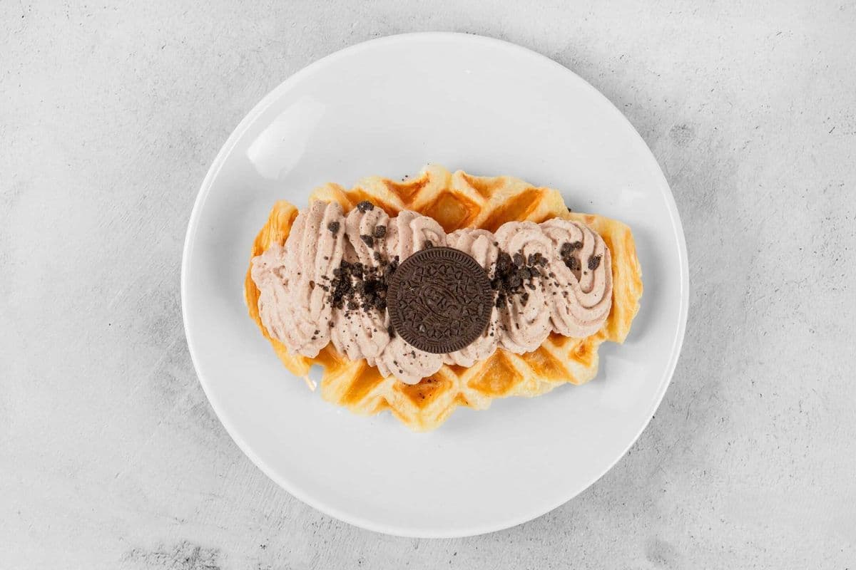 Chocolate OREO Croffle
