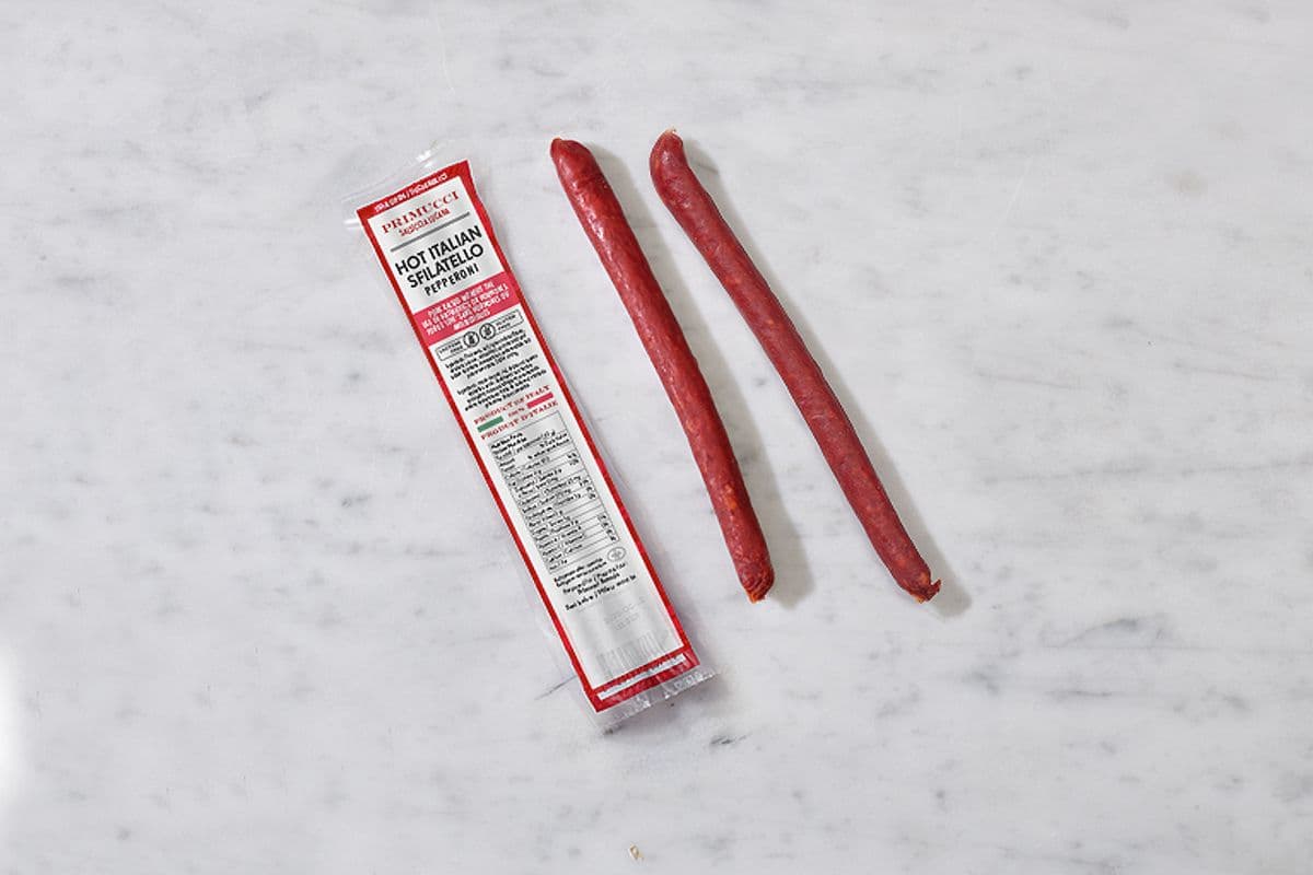 Hot Sfilatello Pepperoni Sticks (60g)