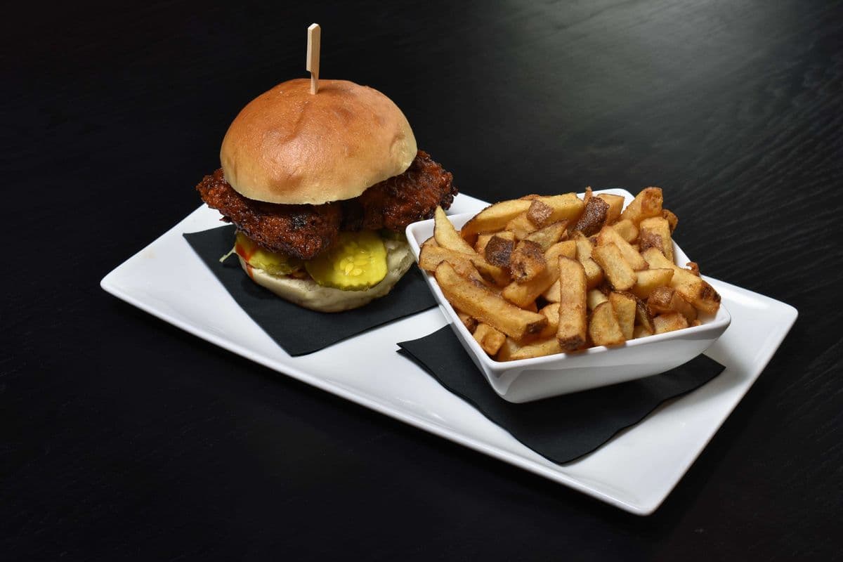 Cluck You Nashville Chicken Sandwich