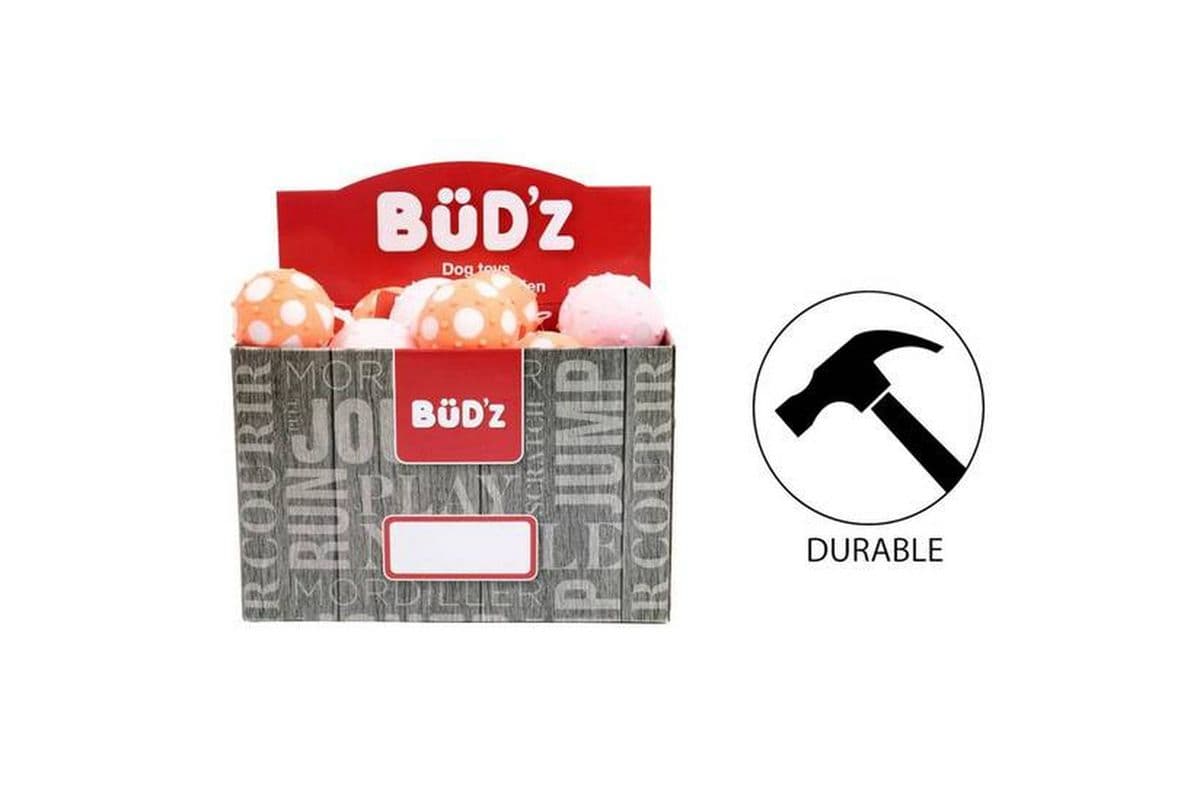 BuD'z - Large Rubber Balls - Pink