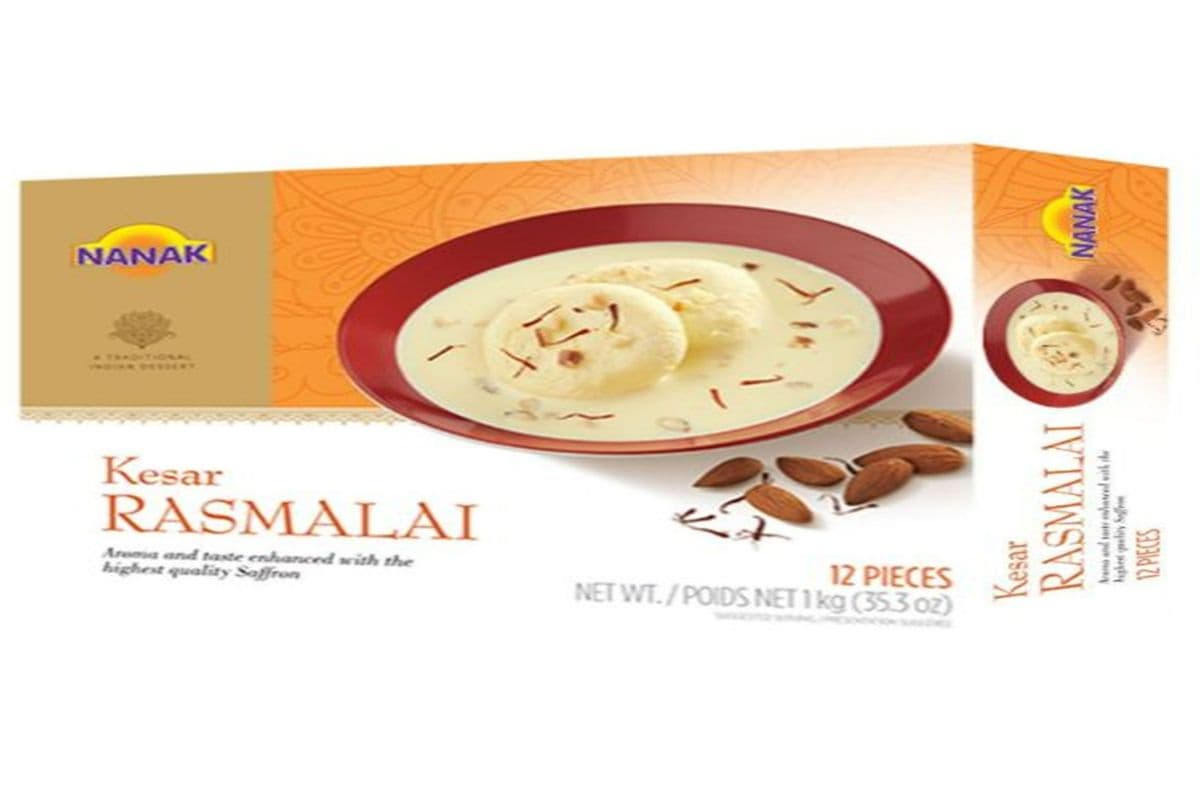 Nanak Frozen Kesar Rasmalai (850g)