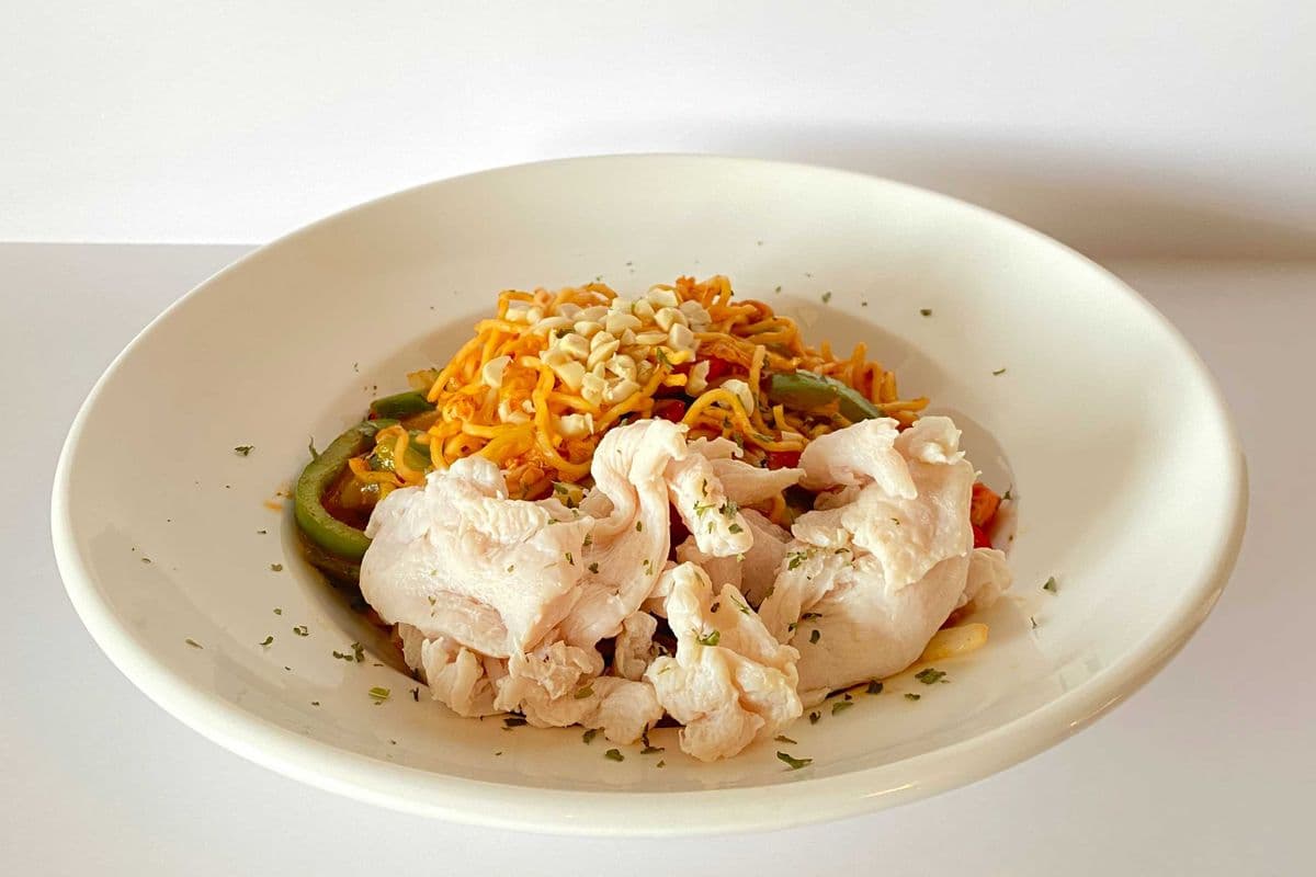 Nouilles sautées au poulet / Chicken Fried Noodles
