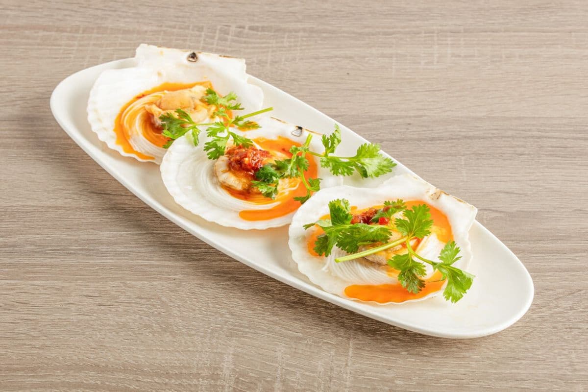 G19 Grilled Scallops (3pcs) 烤扇贝