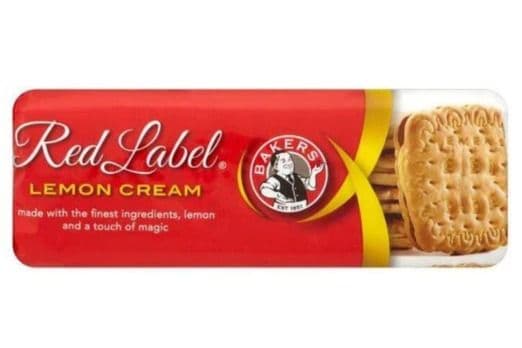Bakers Red Label Lemon Cream Biscuits (200g)