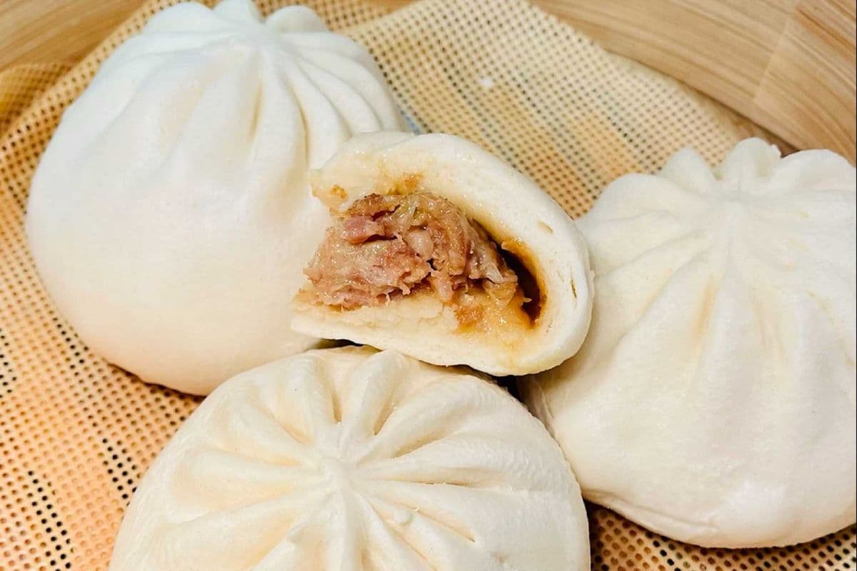 Vegetable & Pork Bun 菜肉包 ( 3 pcs)