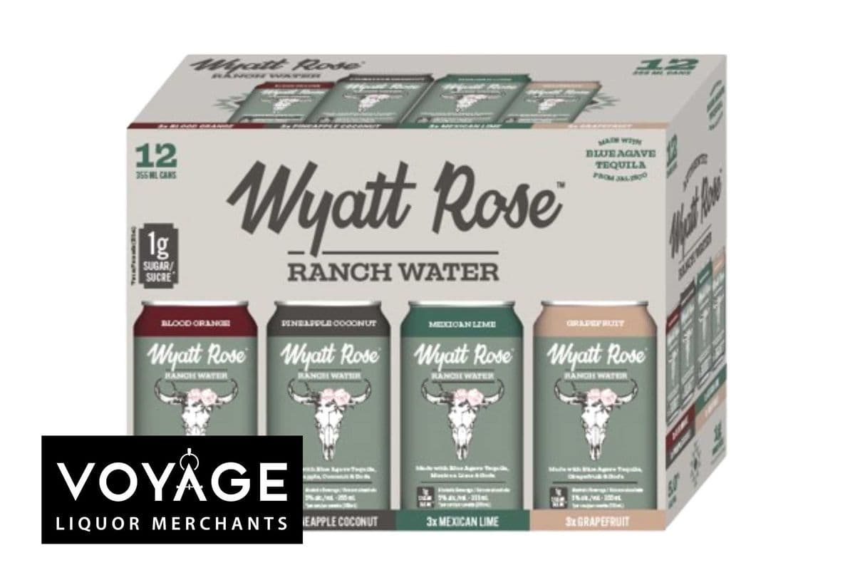 Wyatt Rose Ranch Water Mixer (12 x 355 ml)