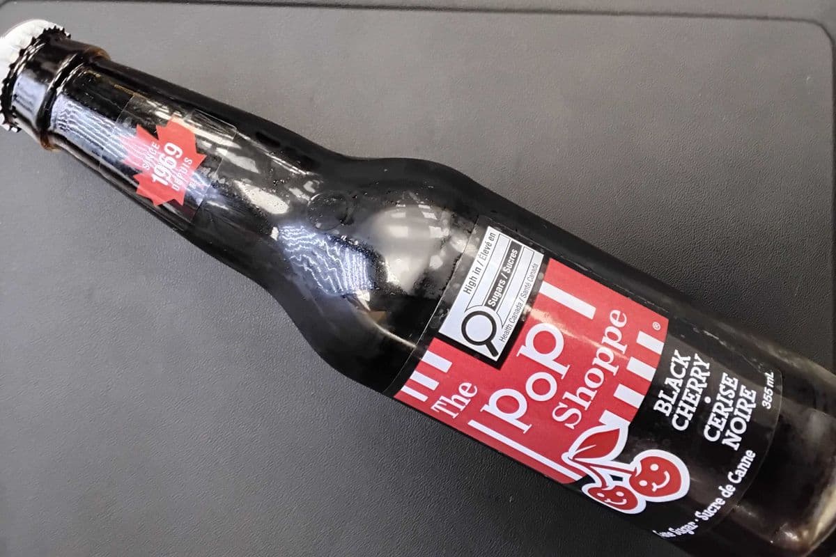 The pop shoppe black cherry (355 ml)