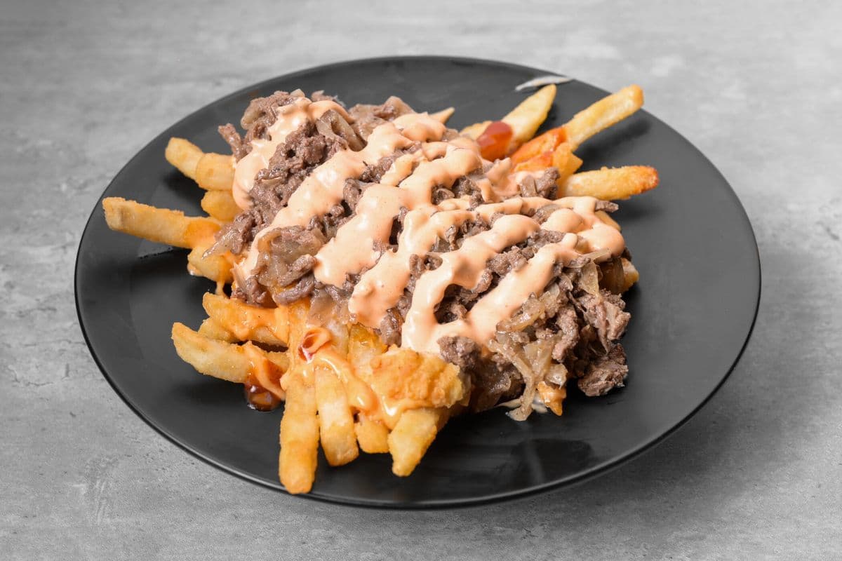 Fries Animal Style Beef