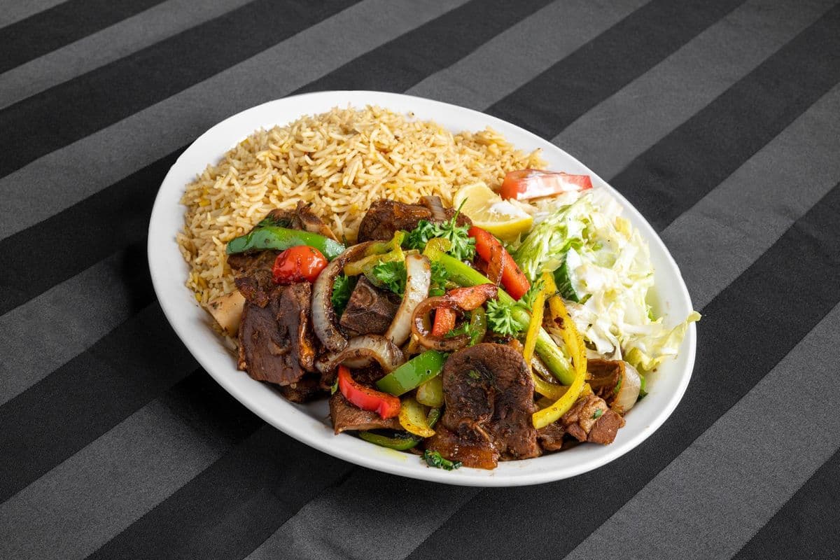 Goat Meat (With Rice or Pasta)