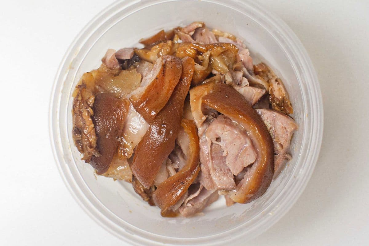 【D5】Braised pork feet卤猪脚