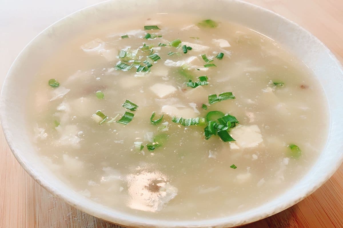 30.Beef and ToFu Egg Drop Soup