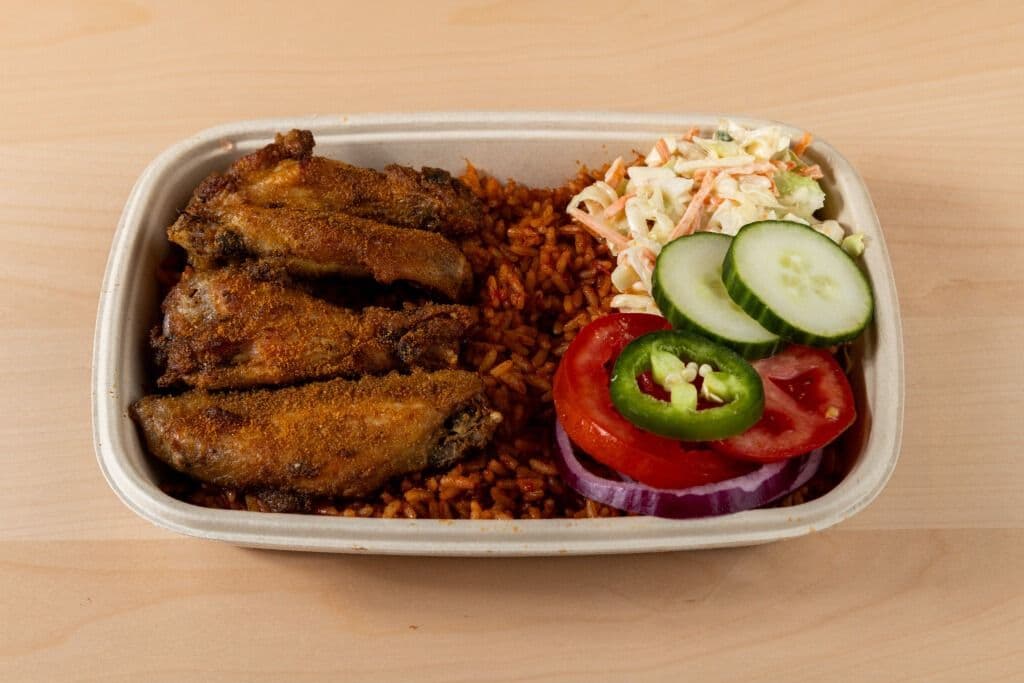 Suya Wings and Side