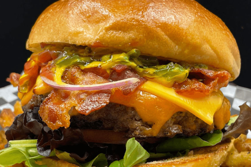 Cheeseburger in Paradise Burger