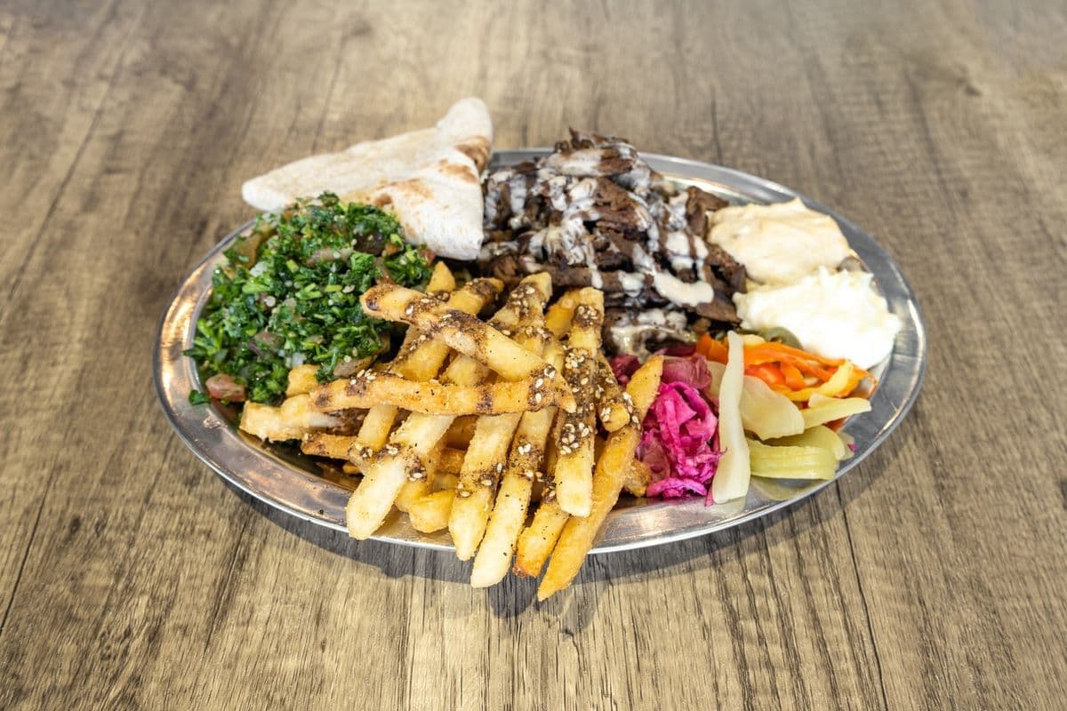 Beef Shawarma Platter