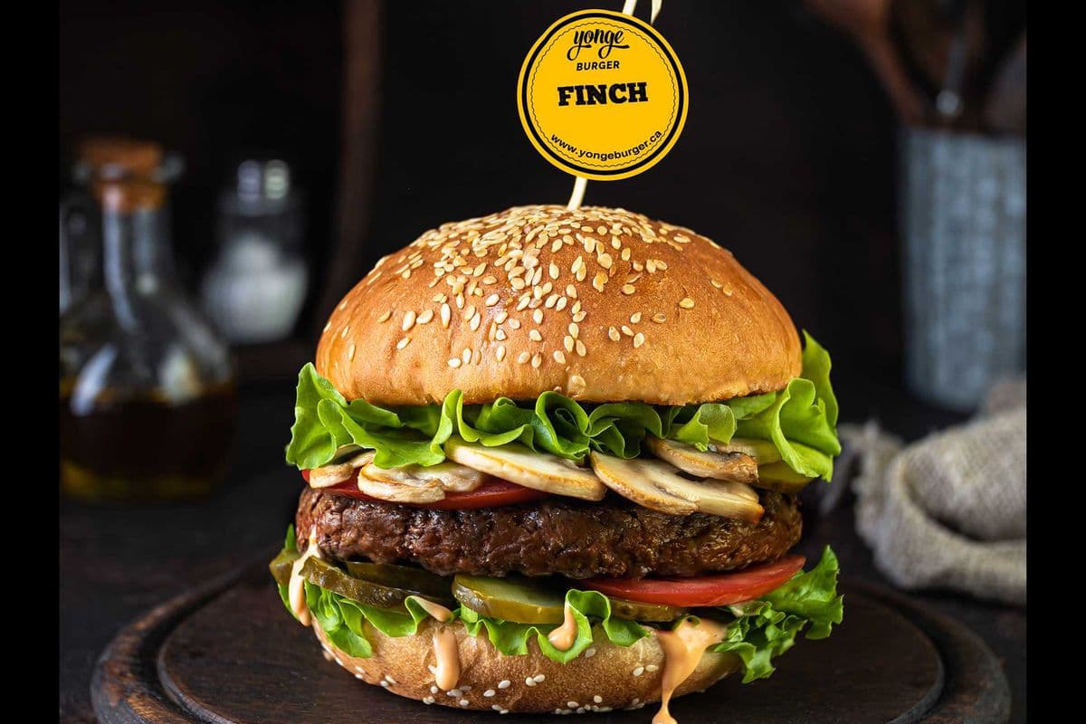 Finch and Yonge Burger ( 7.2 oz )