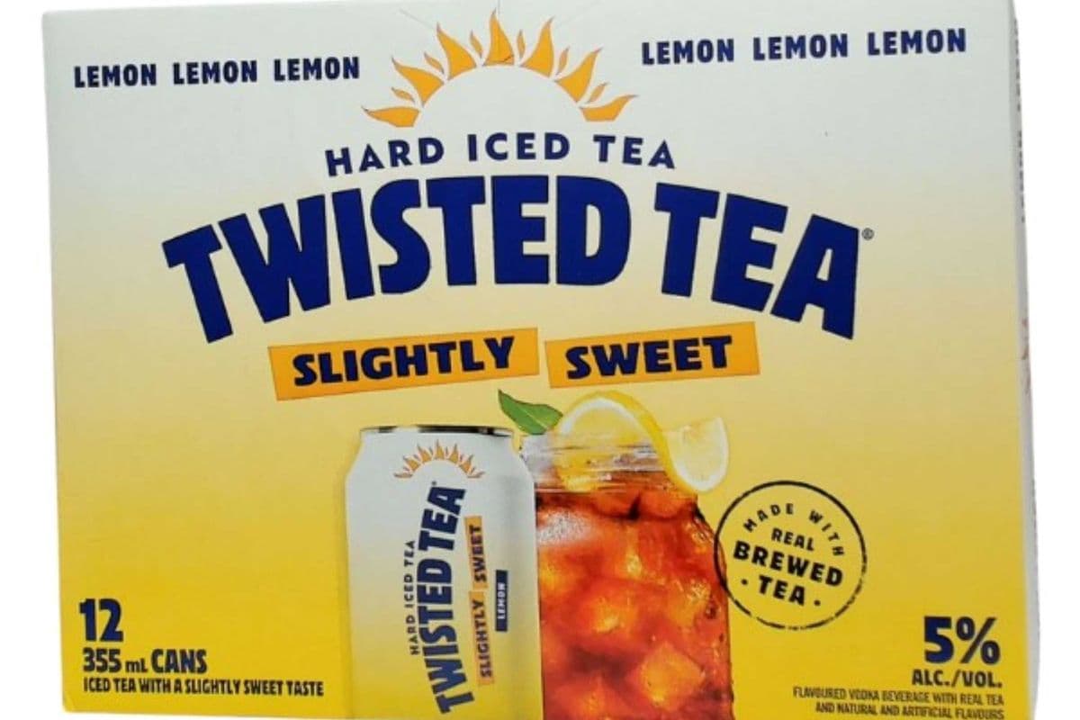 TWISTED TEA SLIGHTLY SWEET 12PK CANS (1 x 12x355 ml)