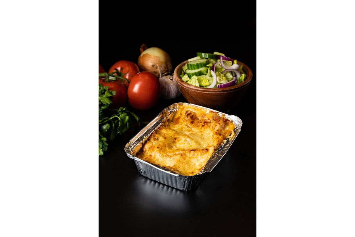 Meal #1 Lasagna and Salad