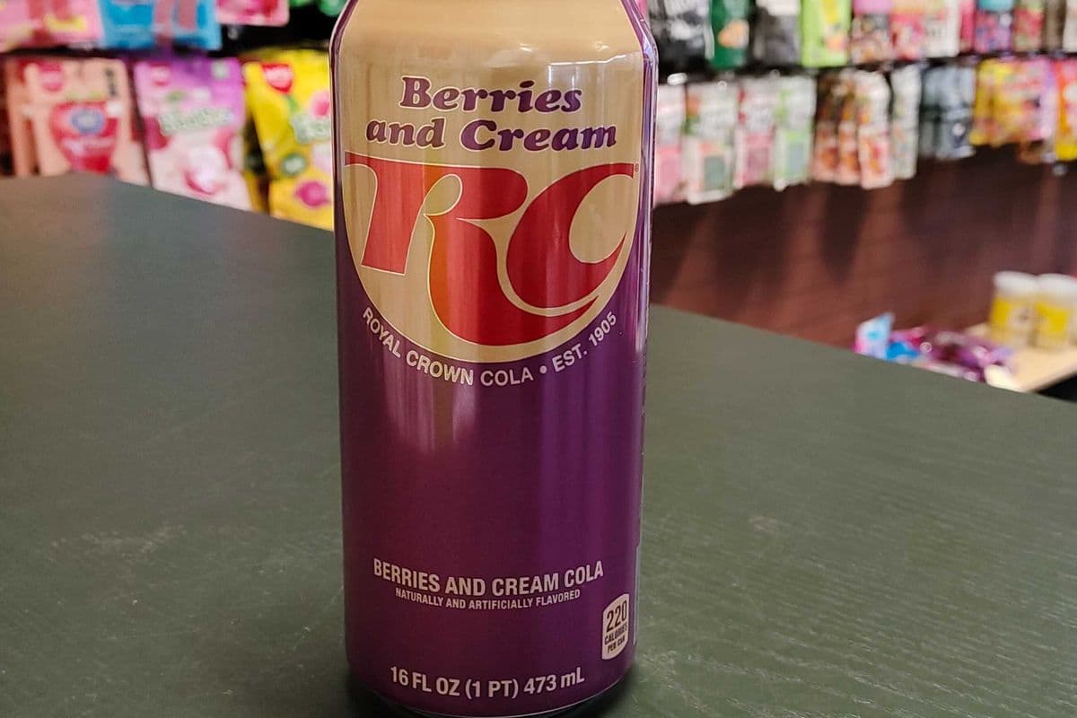RC Cola Berries and Cream Soda Can (473 ml) (473ml)