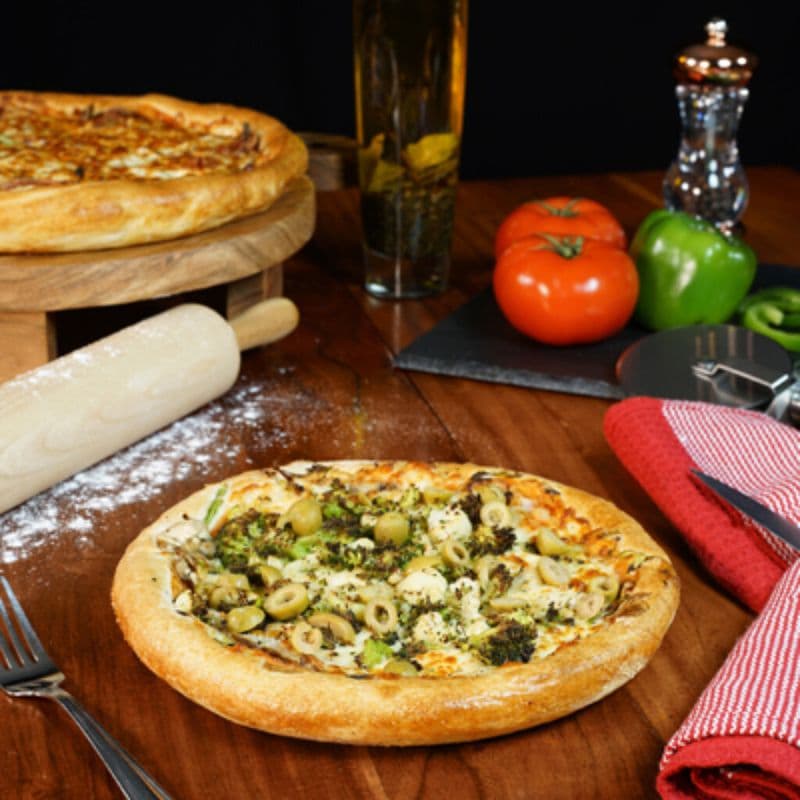 Grande pizza végétarienne / Grande pizza végétarienne