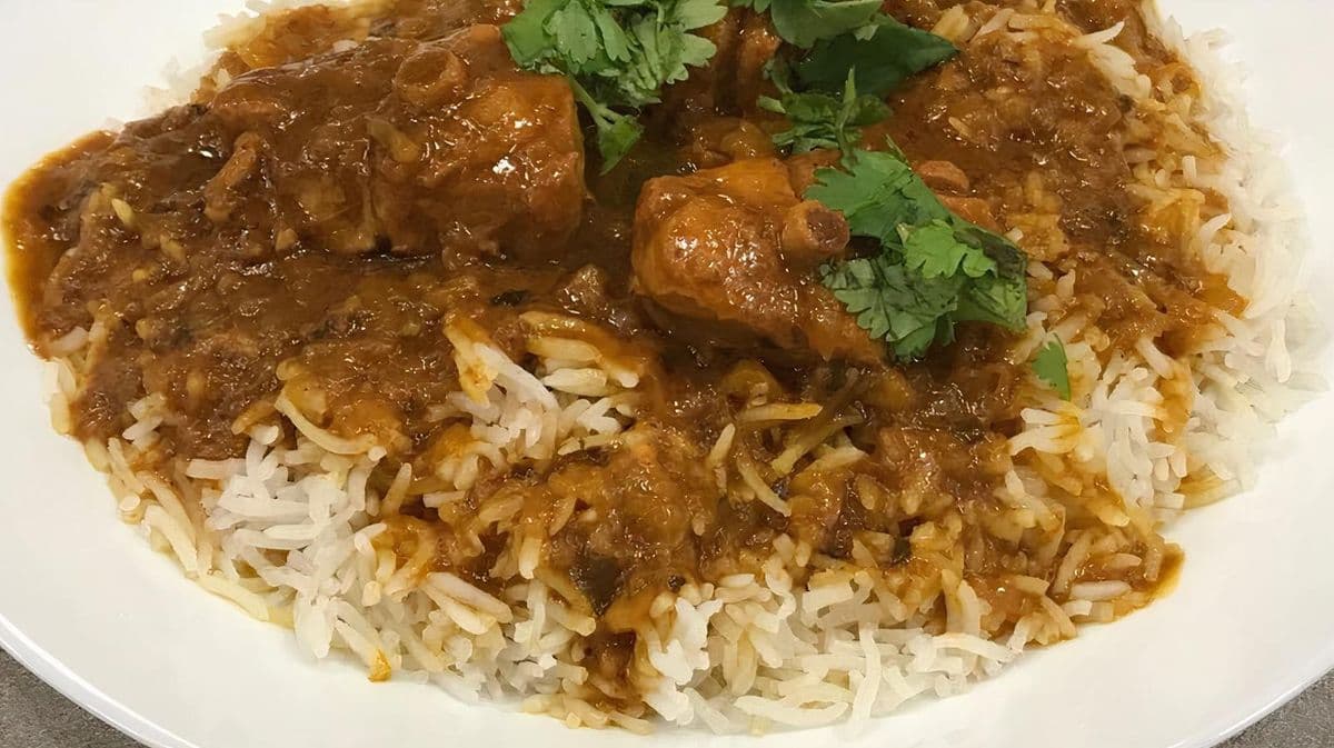 Chicken Curry with rice