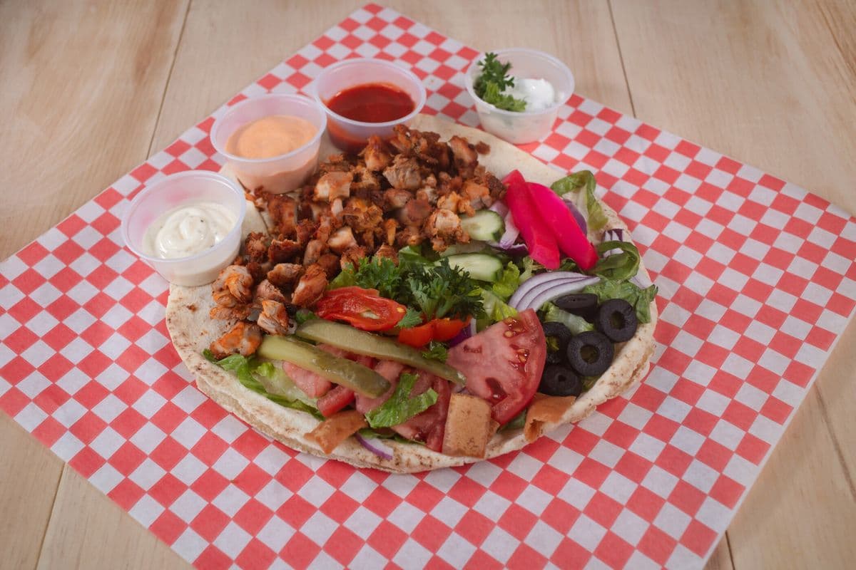 Butter Chicken Wrap