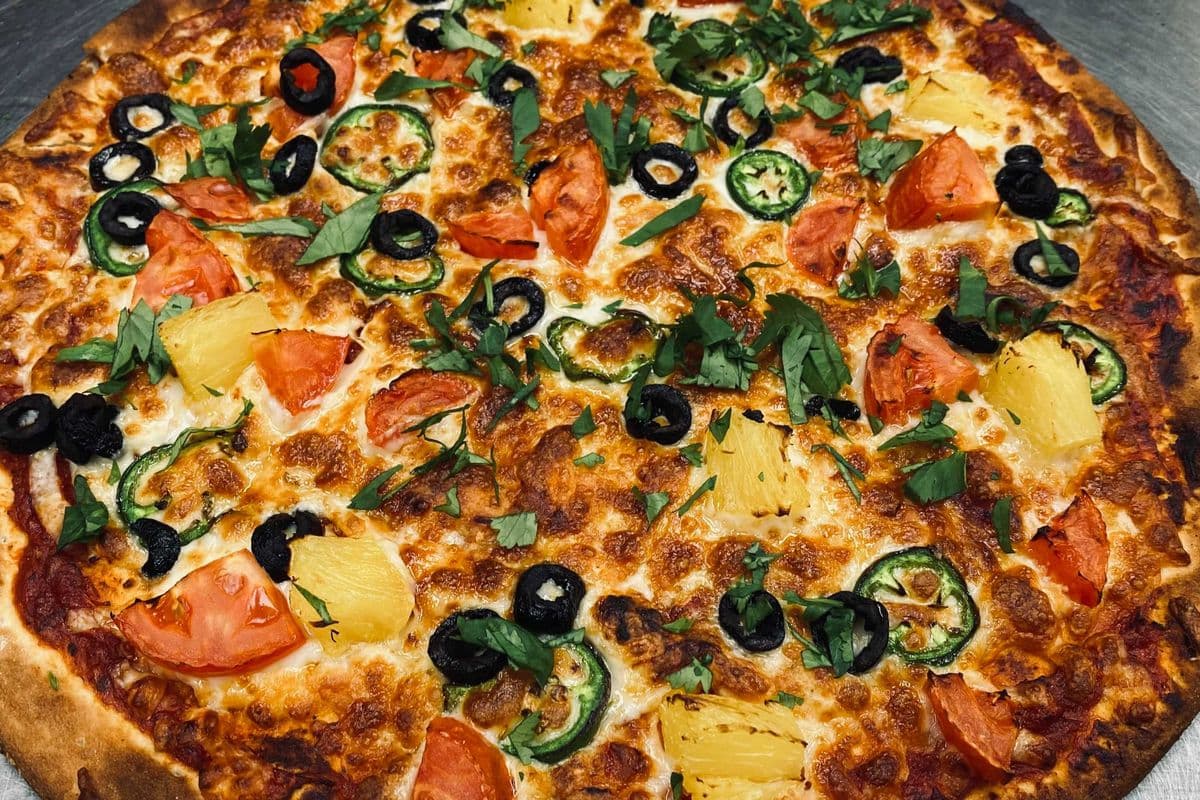 Small Veggie Recipe Pizza