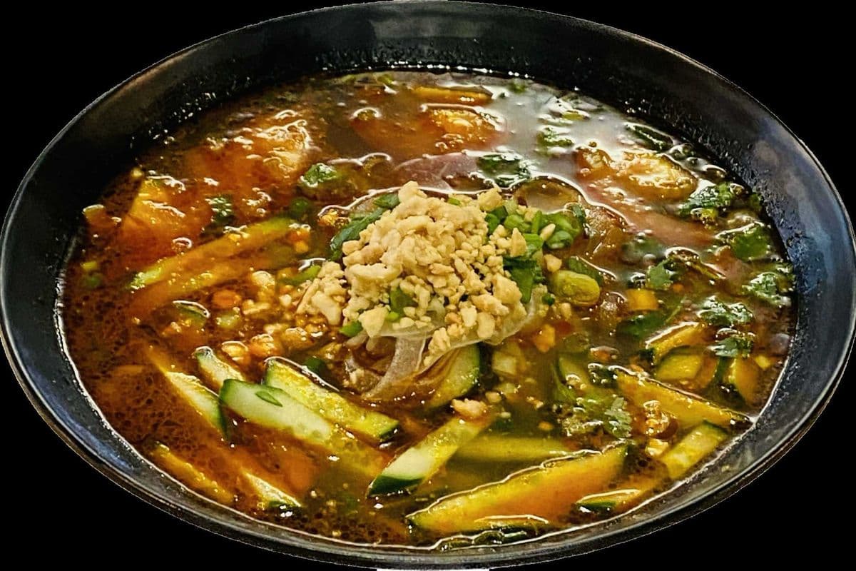 Beef Satay Noodle Soup - Hu Tieu Bo Sate