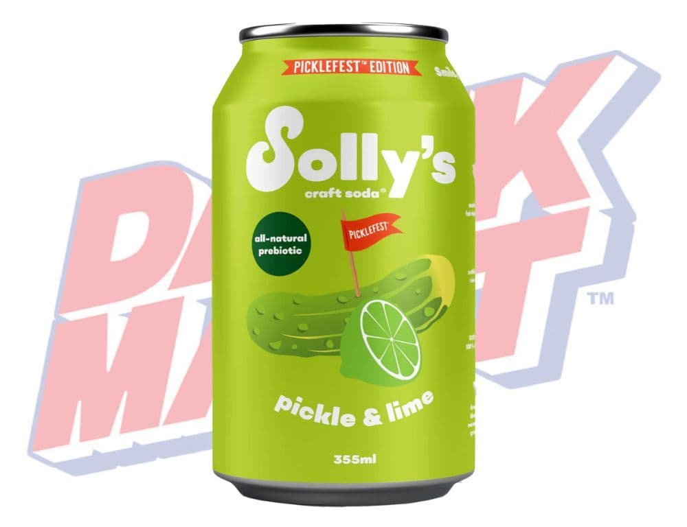 Solly's Craft Soda Pickle & Lime - 355ml