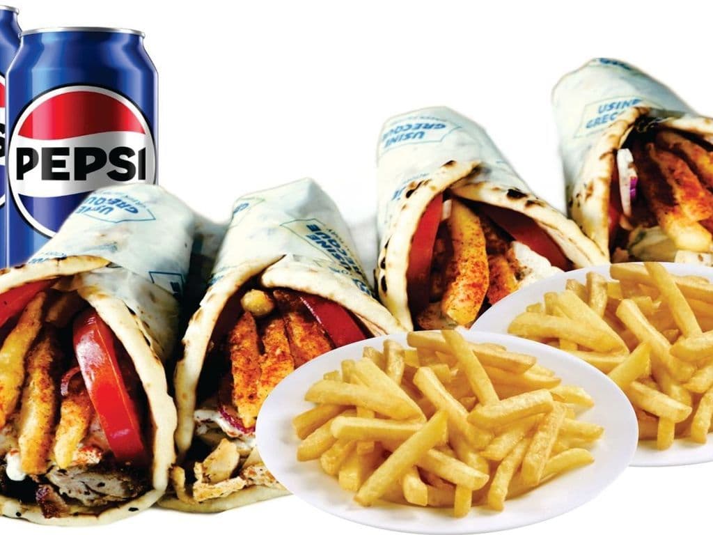 *(3) COMBO  (4 pita -2 frt )