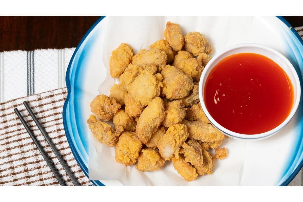 72. Dry Breaded Veal with Sweet & Sour Sauce干炸牛仔肉