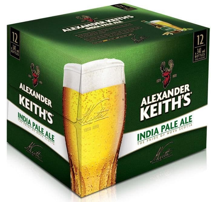 Alexander Keith's IPA (12 bottles) (1 x 341ml)