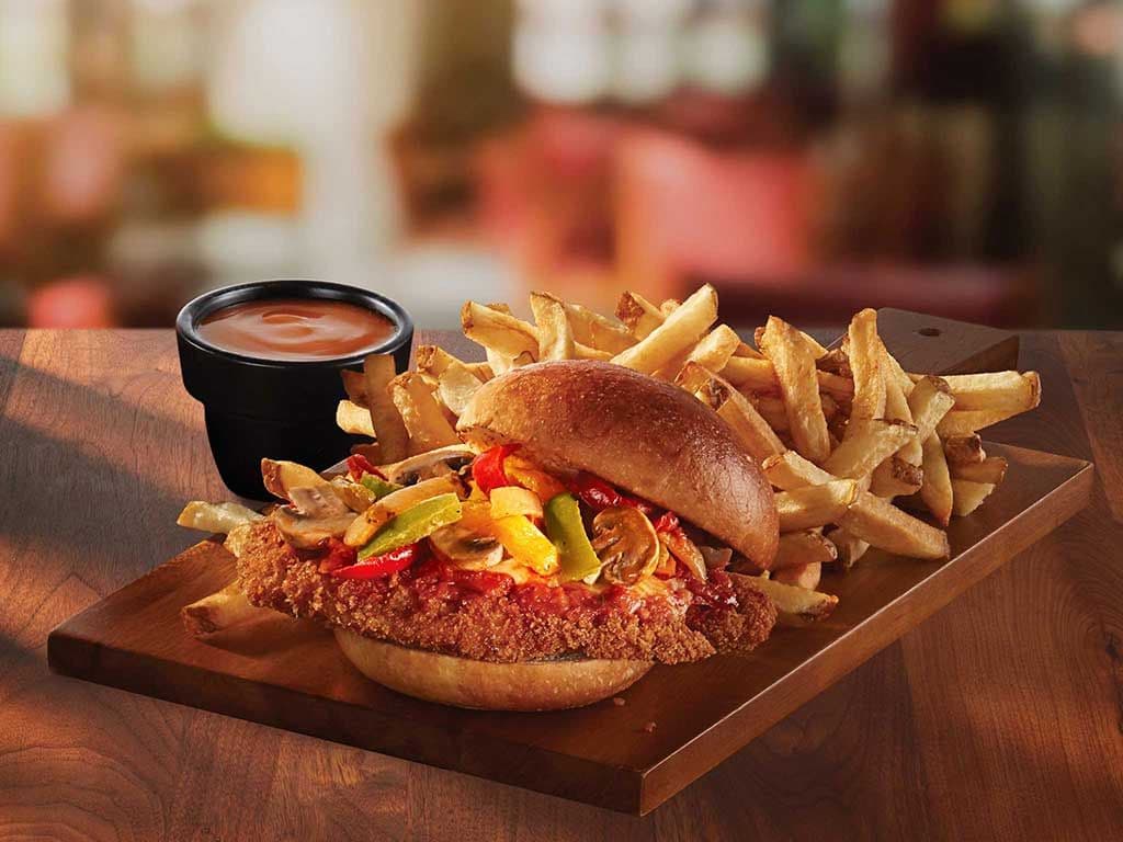 NEW! Deluxe Chicken Parm Sandwich