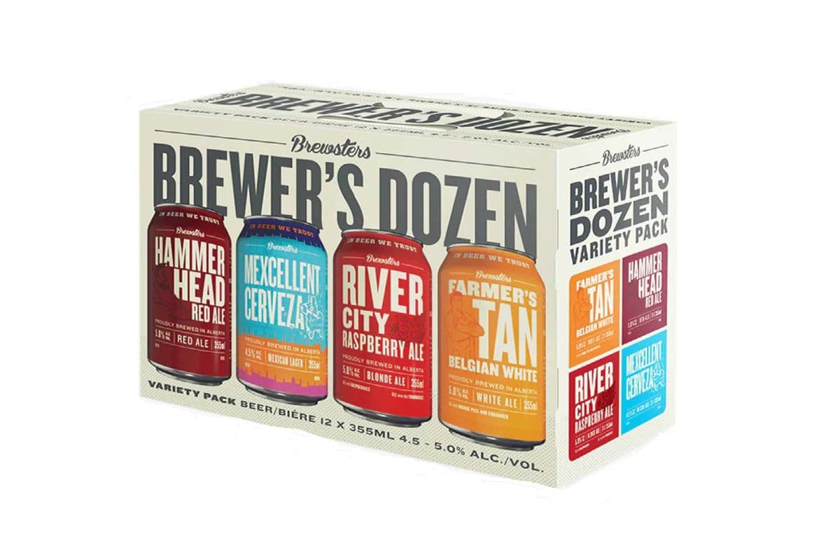 Brewer's Dozen Variety Pack (12 x 355 ml)