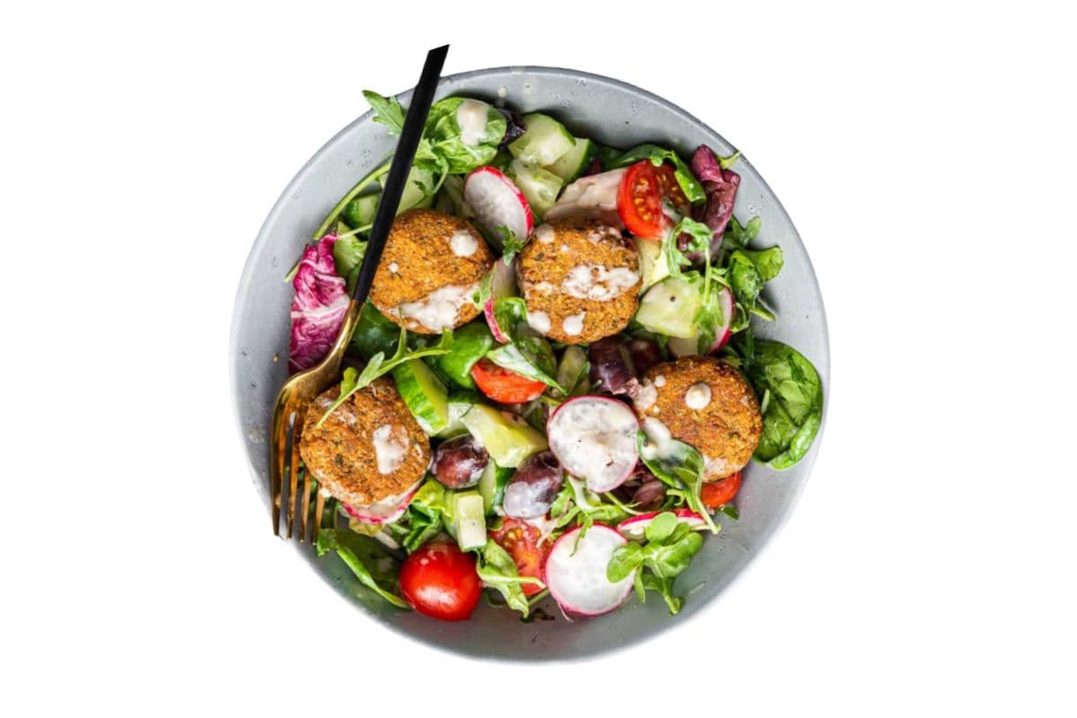Falafel Veggie Salad