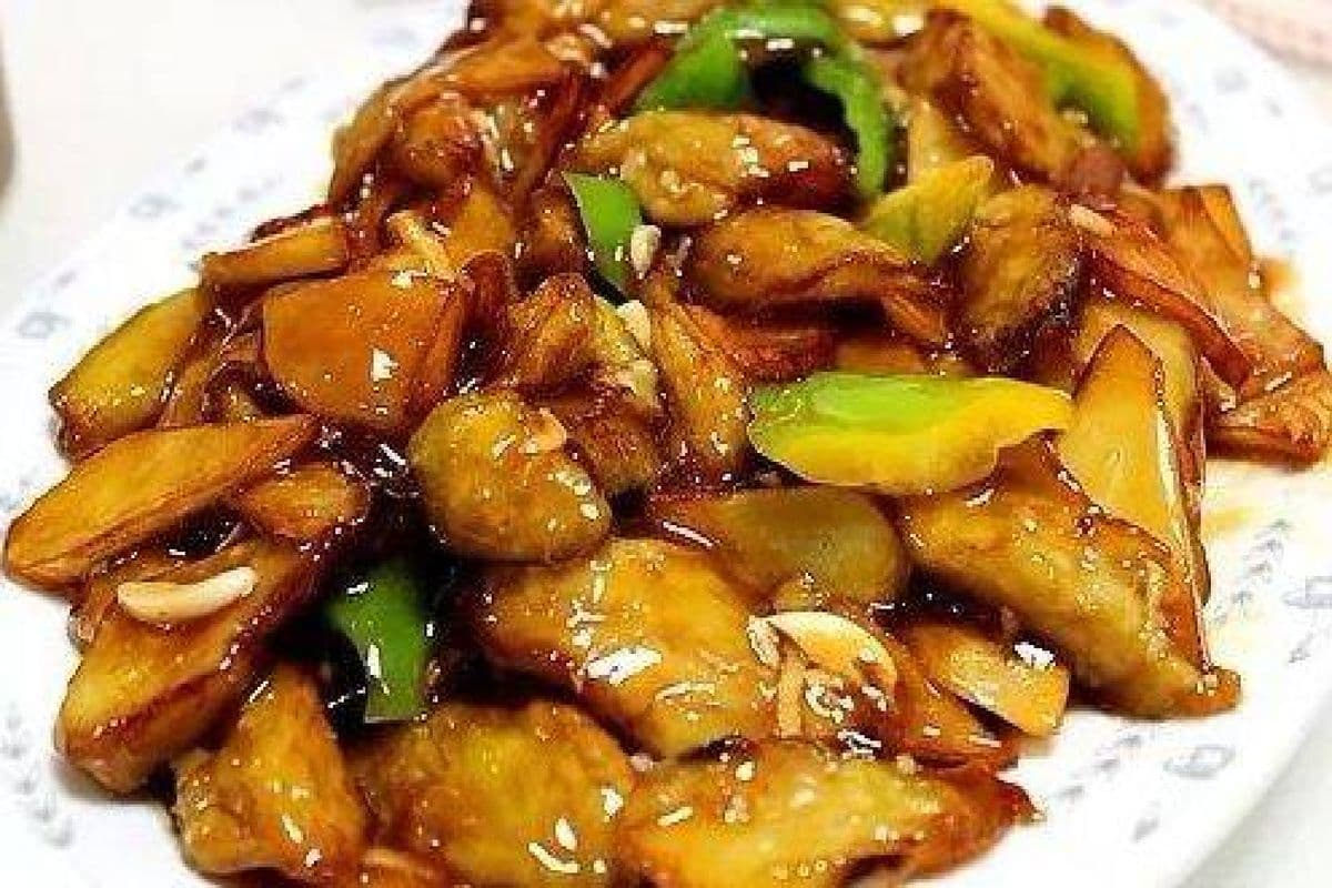 Eggplant with Garlic Sauce（烧茄子）