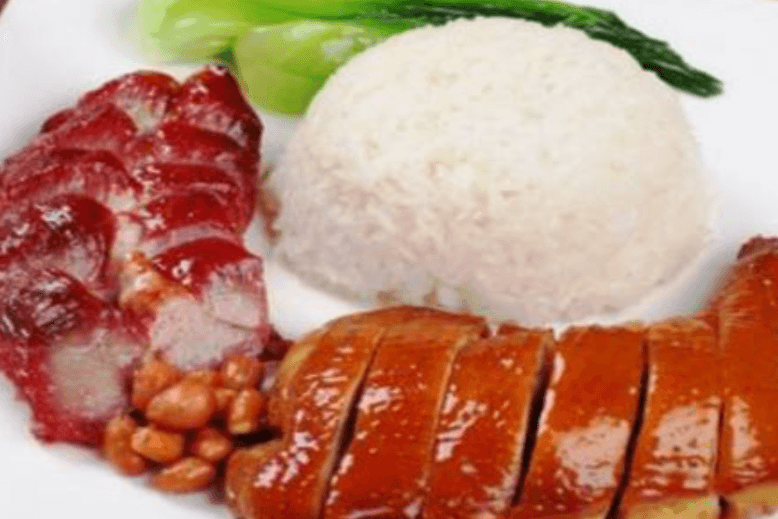 Two Kinds of BBQ on Rice