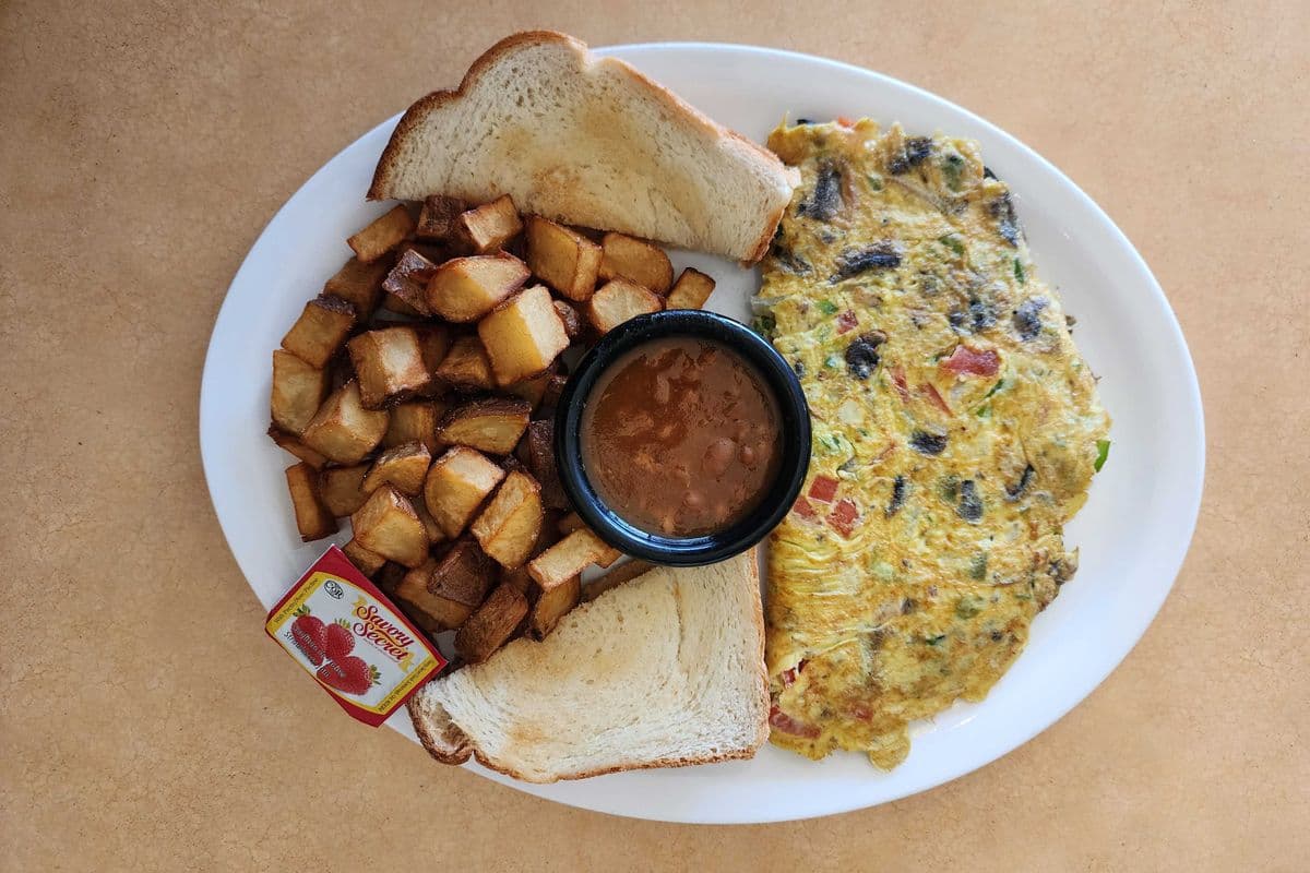 Vegetarian Omelette