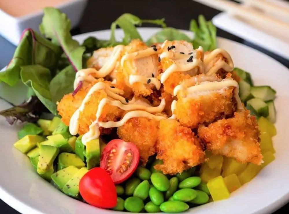 Poké au poulet 