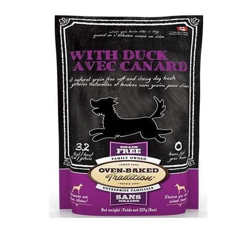 Oven-Baked Tradition Soft And Chewy Duck Dog 8 oz