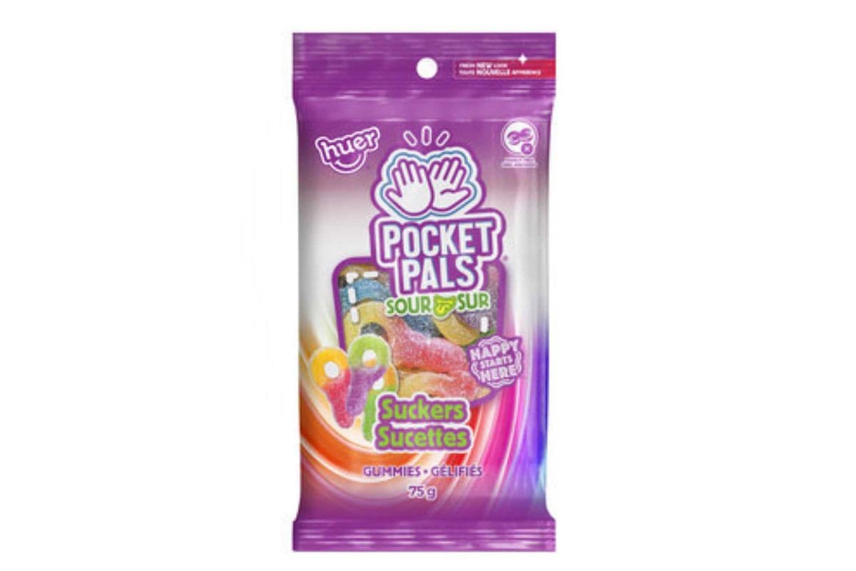 Pocket Pals Sour Suckers (75 g)