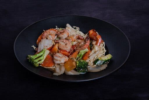 Crevettes sautées / Sautéed Shrimps