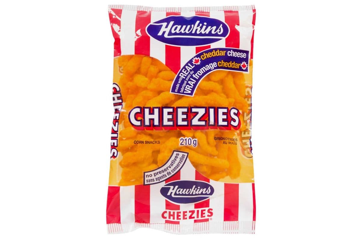 HAWKINS CHEEZIES 210G BAG (210G BAG)