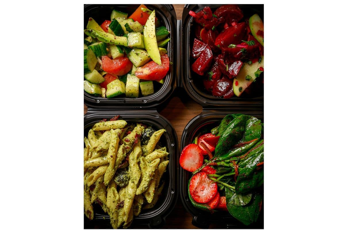 Combo Choice of Three Salads and Drink