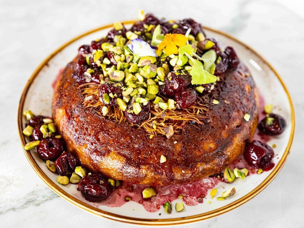 Knafeh pancake d'Alep