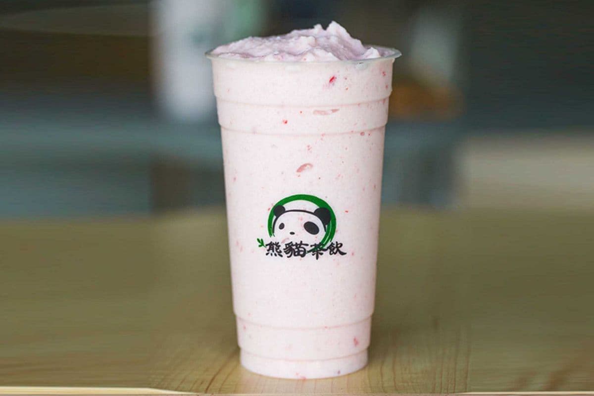 Strawberry Milk Slush 草莓牛奶冰沙