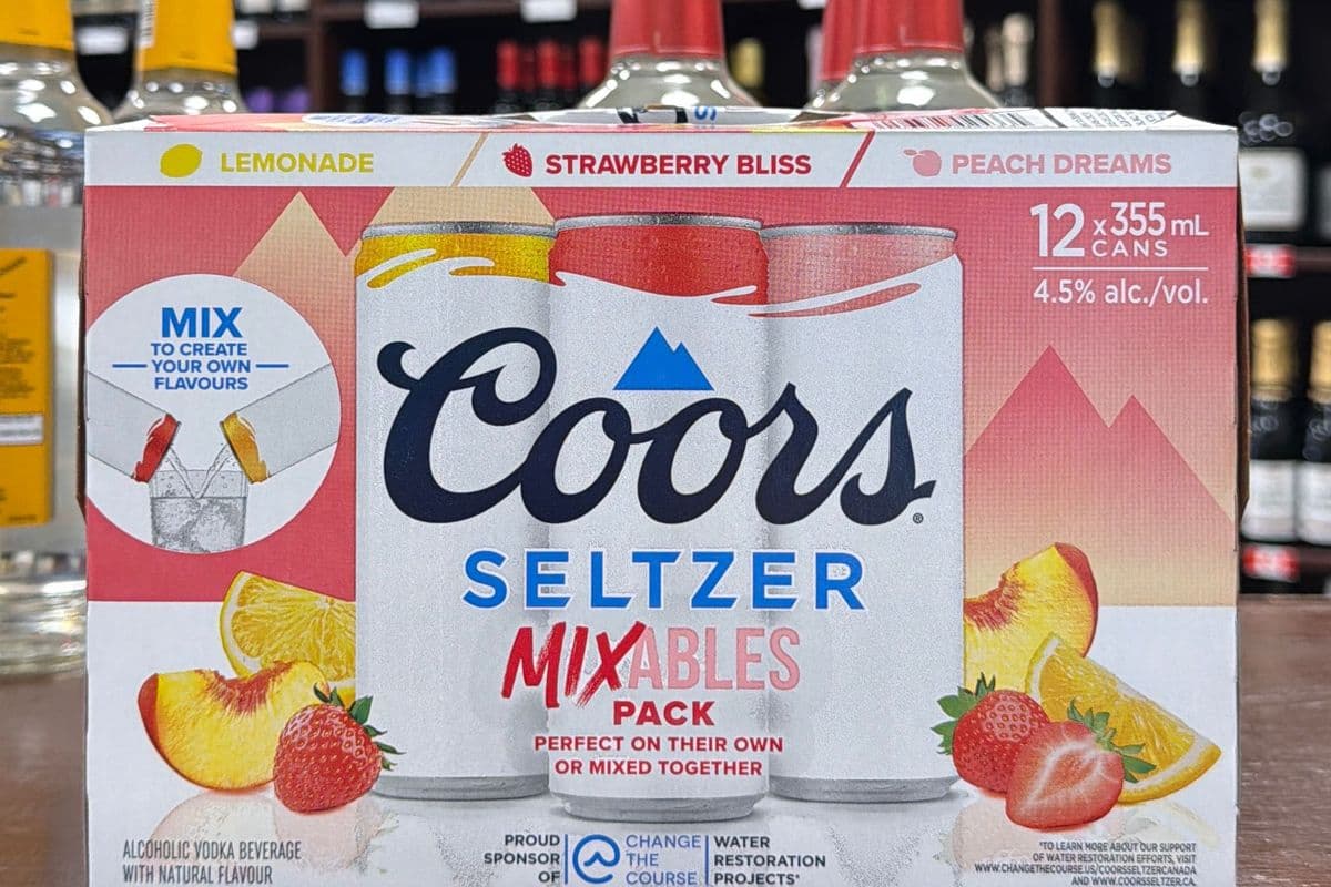 COORS SELTZER MIXABLES 12 CANS (1 x 12x355 mL)