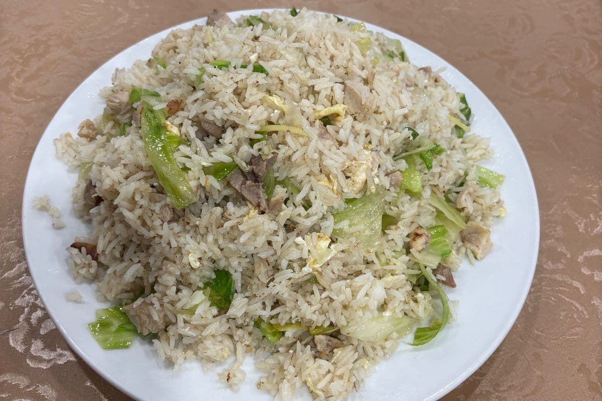 106. Salted Fish Chicken Fried Rice